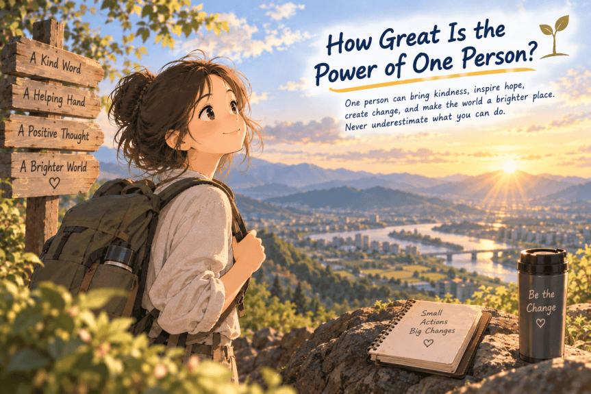 How Great is the Power of One Person